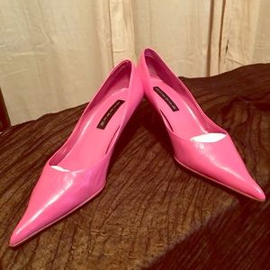 Hot pink Steven Madden shoes